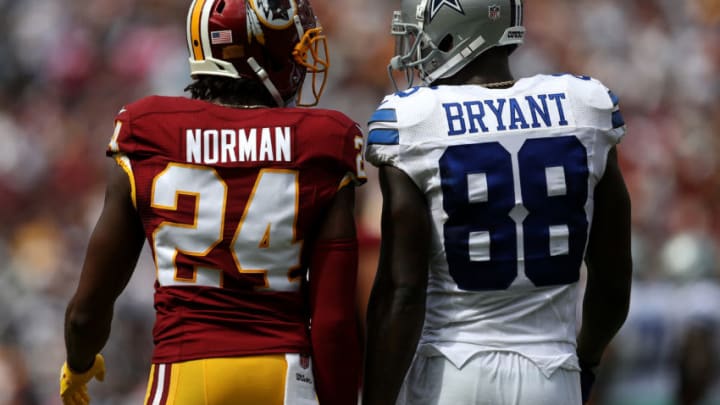 LANDOVER, MD - SEPTEMBER 18: Cornerback Josh Norman