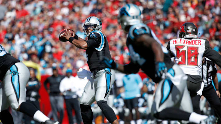 TAMPA, FL - OCTOBER 29: Cam Newton