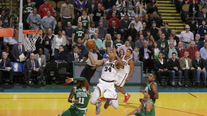 Milwaukee, WI - OCTOBER 26: Giannis Antetokounmpo