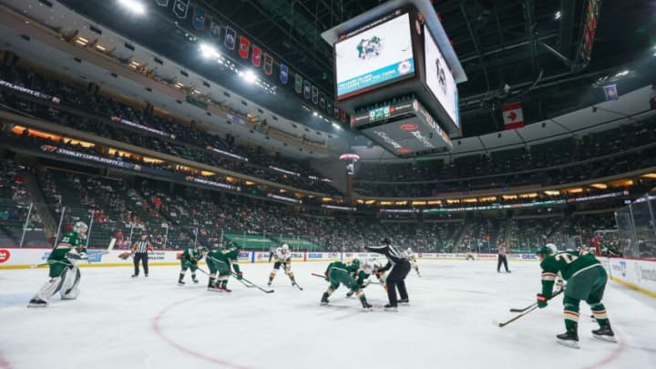 The Minnesota Wild host Colorado in an exhibition game on Monday that kicks off a critical week for roster hopefuls. (Photo by Harrison Barden/Getty Images)