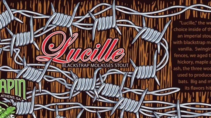 Lucille beer label - Terrapin Beer Company and Skybound