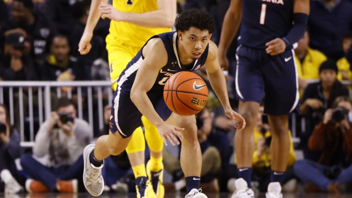 Virginia Cavaliers guard Kihei Clark Rick Osentoski-USA TODAY Sports