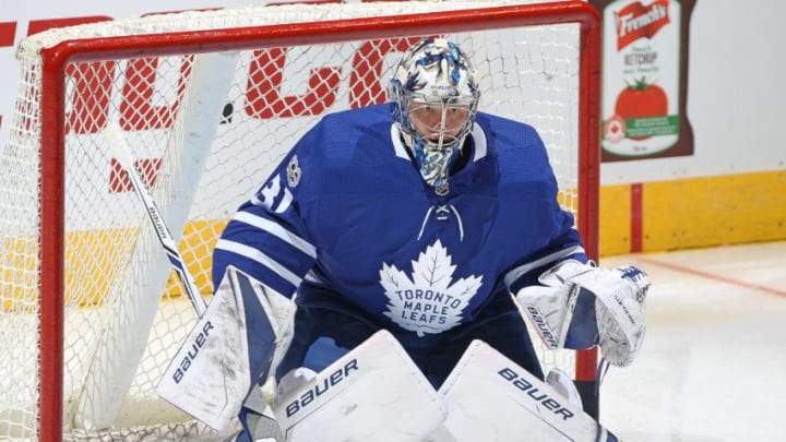 TORONTO, ON - OCTOBER 7: Frederik Andersen