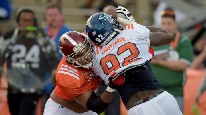 NCAA Football: Senior Bowl-South Practice