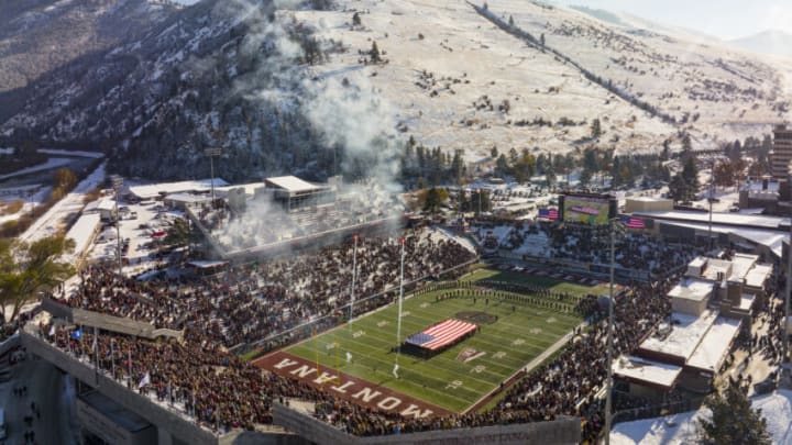 MISSOULA, MONTANA - NOVEMBER 12: Washington-Grizzly Stadium is seen during a college football game between the Montana Grizzlies and the Eastern Washington Eagles on November 12, 2022 in Missoula, Montana. (Photo by Tommy Martino/University of Montana/Getty Images)