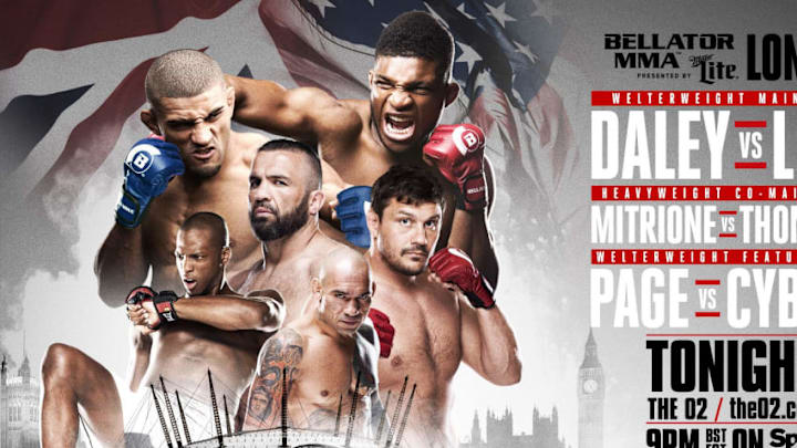 Bellator 158: Daley vs Lima July 16th in The O2 Arena in London,England