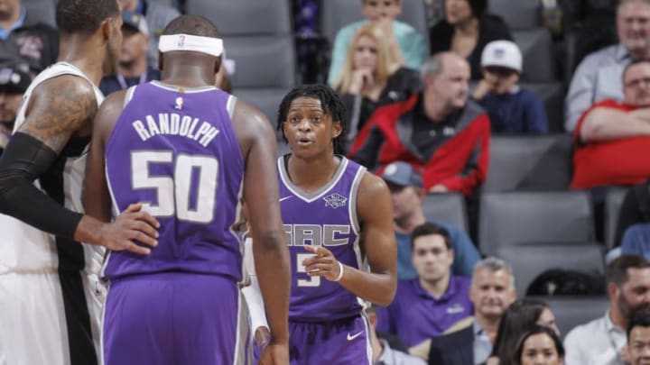 SACRAMENTO, CA - JANUARY 8: De'Aaron Fox
