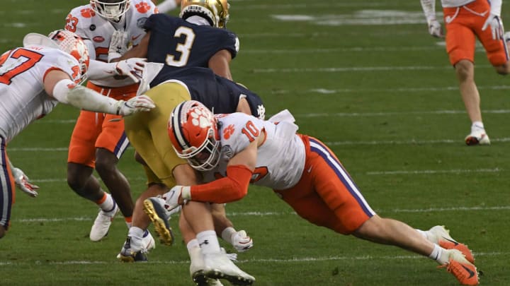 Avery Davis of Notre Dame Football. Mandatory Credit: Ken Ruinard-USA TODAY Sports