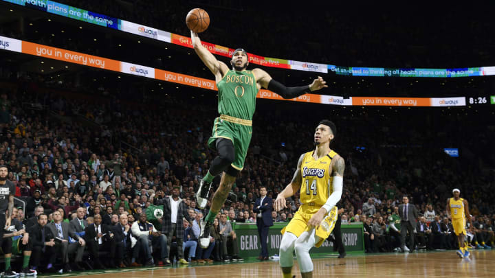 Boston Celtics Jayson Tatum (Photo by Brian Babineau/NBAE via Getty Images)