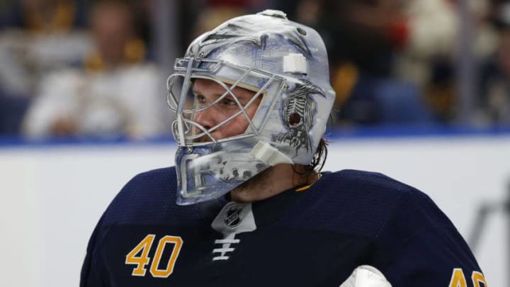 BUFFALO, NY - OCTOBER 5: Robin Lehner