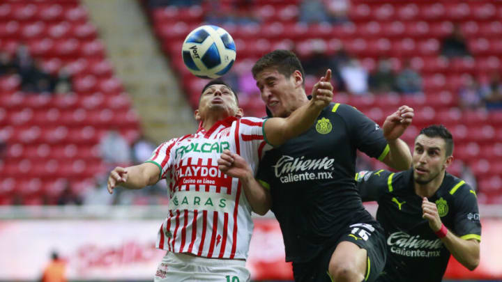 Necaxa and Guadalajara have Liga MX wildcard berths sewn up but will aim to improve their playoff seeding on Friday at Estadio Victoria. (Photo by Alfredo Moya/Jam Media/Getty Images)