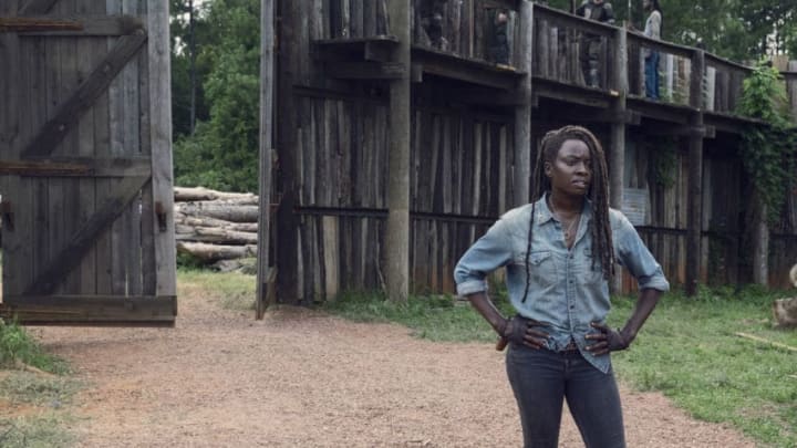Danai Gurira as Michonne - The Walking Dead _ Season 9, Episode 8 - Photo Credit: Gene Page/AMC
