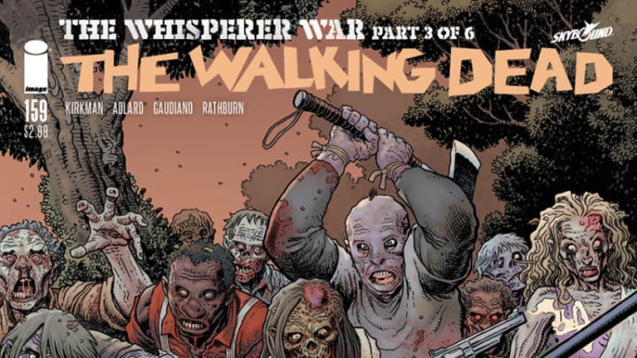 The Walking Dead issue 159 alternate cover - Image Comics and Skybound Entertainment
