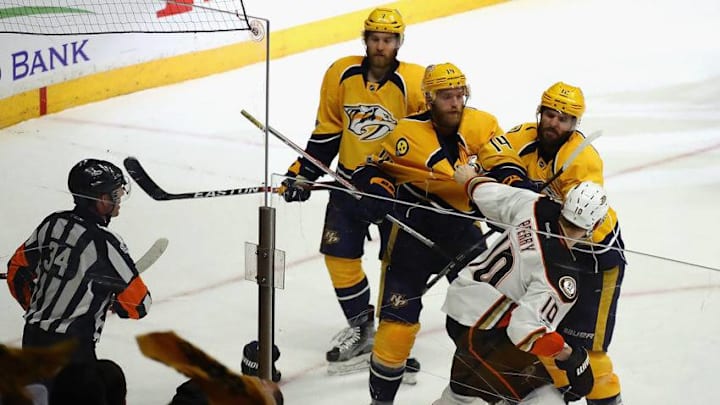 NASHVILLE, TN - MAY 16: Corey Perry