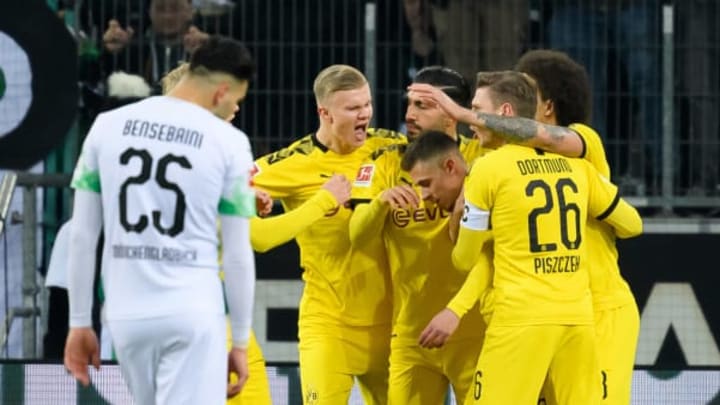 Borussia Dortmund enjoyed a doubled over Gladbach in the league last season (Photo by Alex Gottschalk/DeFodi Images via Getty Images)