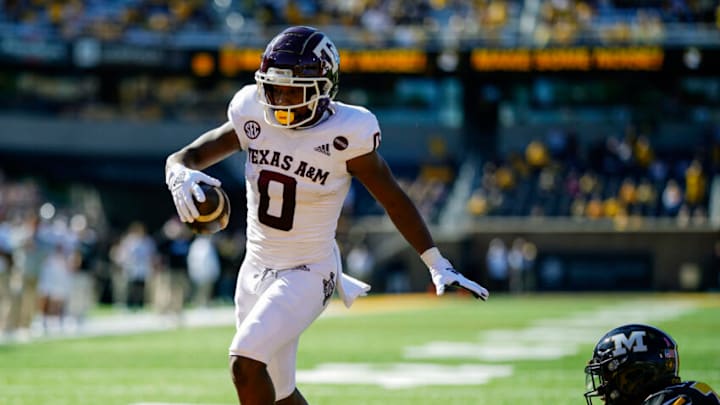 Ainias Smith, Texas A&M football Mandatory Credit: Jay Biggerstaff-USA TODAY Sports