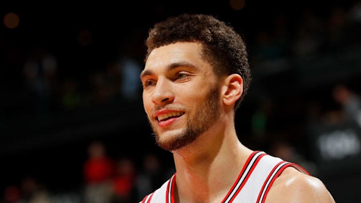 ATLANTA, GA - MARCH 11: Zach LaVine