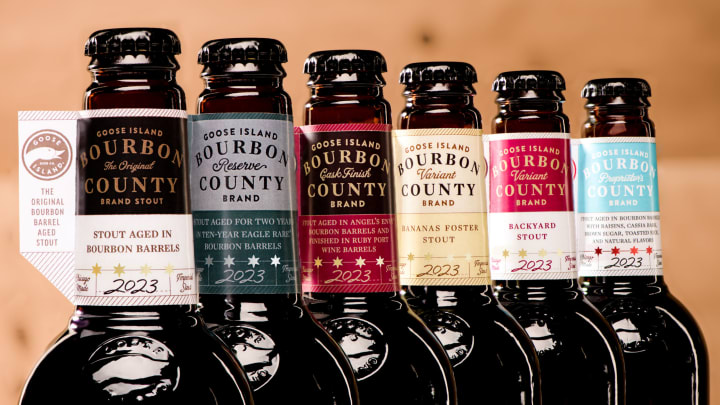 2023 Goose Island Bourbon County Stout offerings