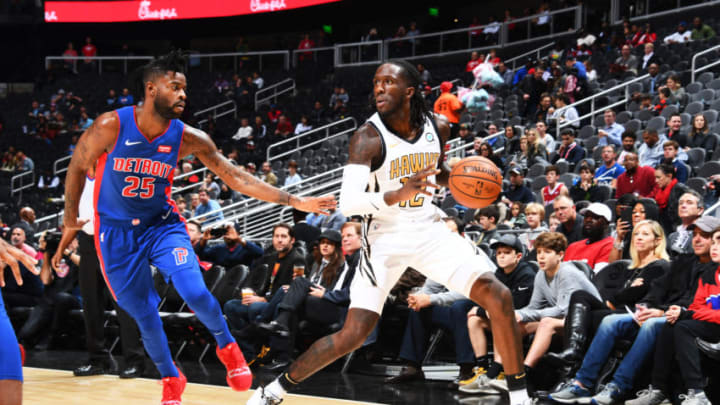 Taurean Prince #12 of the Atlanta Hawks (Photo by Scott Cunningham/NBAE via Getty Images)