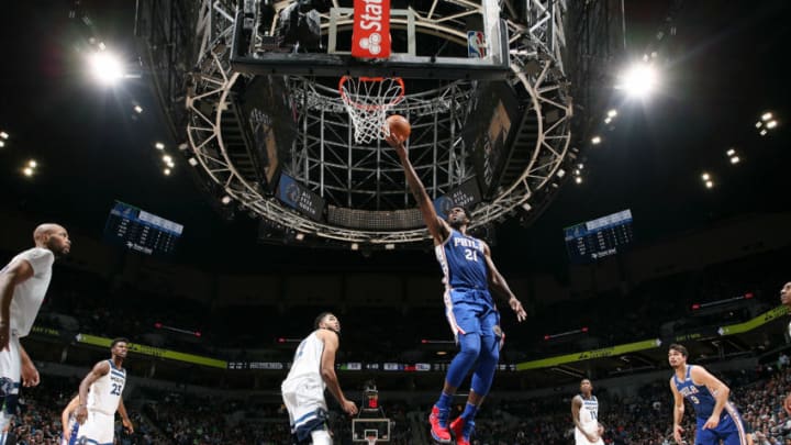 MINNEAPOLIS, MN - DECEMBER 12: Joel Embiid