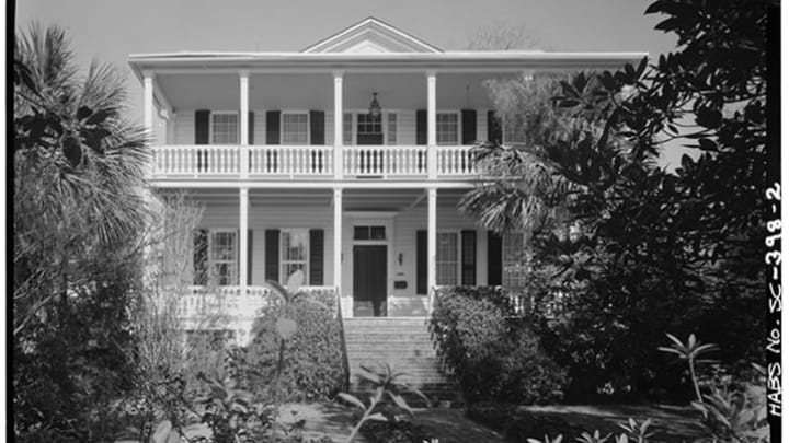 The McKee-Smalls House in Beaufort, South Carolina