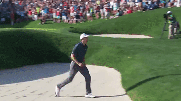 Image result for jordan spieth chest bump gif