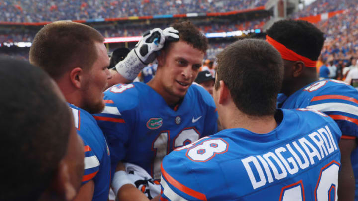 GAINESVILLE, FL - SEPTEMBER 16: Feleipe Franks