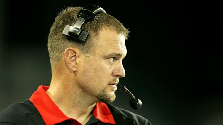 NEW ORLEANS, LA - OCTOBER 16: Houston Cougars head coach Tom Herman looks on as his team took on the Tulane Green Wave at Yulman Stadium on October 16, 2015 in New Orleans, Louisiana. (Photo by Sean Gardner/Getty Images) NEW ORLEANS, LA - OCTOBER 16: Houston Cougars head coach Tom Herman looks on as his team took on the Tulane Green Wave at Yulman Stadium on October 16, 2015 in New Orleans, Louisiana. (Photo by Sean Gardner/Getty Images)