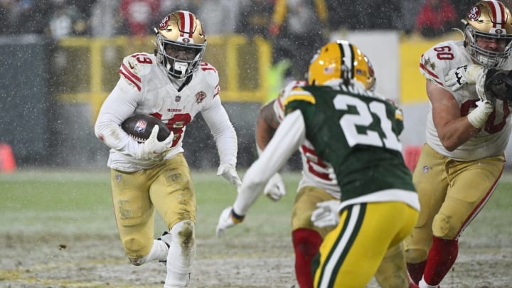 Wide receiver Deebo Samuel #19 of the San Francisco 49ers (Photo by Quinn Harris/Getty Images)