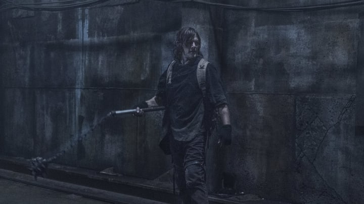 Norman Reedus as Daryl Dixon – The Walking Dead _ Season 11, Episode 2 – Photo Credit: Josh Stringer/AMC