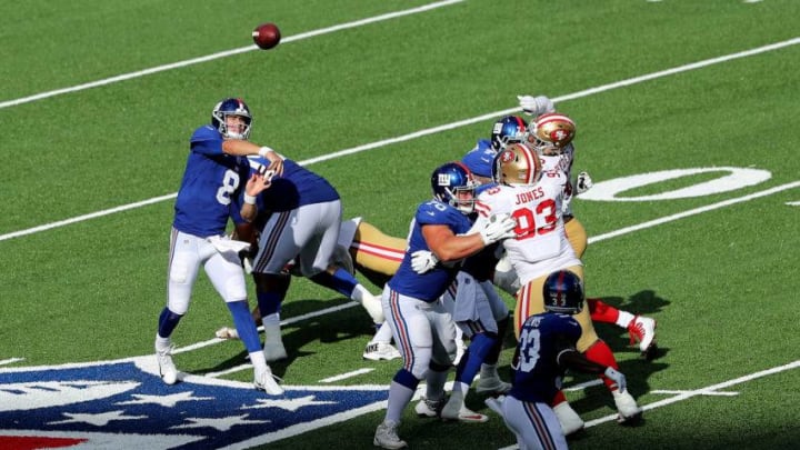 Daniel Jones, New York Giants. (Photo by Elsa/Getty Images)