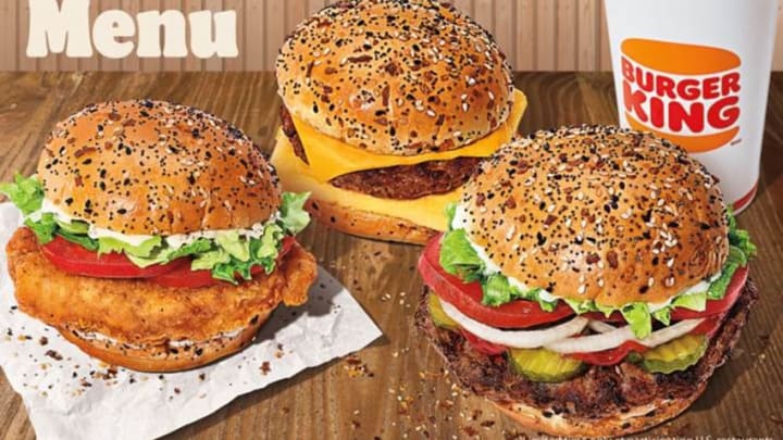 Burger King Everything Buns, photo provided by Burger King