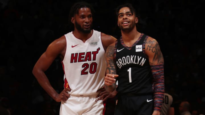 Brooklyn Nets D'Angelo Russell. Mandatory Copyright Notice: Copyright 2019 NBAE (Photo by Nathaniel S. Butler/NBAE via Getty Images)