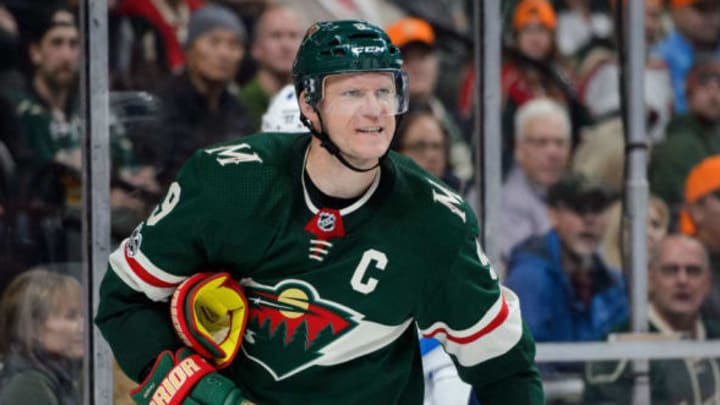 ST PAUL, MN – OCTOBER 31: Mikko Koivu (Photo by Hannah Foslien/Getty Images)