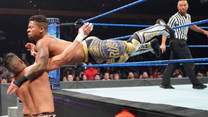 Lio Rush faced Raul Mendoza on the Nov. 1, 2019 edition of WWE 205 Live. Photo: WWE.com