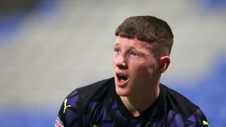Elliot Anderson of Newcastle United F.C. U21. (Photo by James Gill - Danehouse/Getty Images)