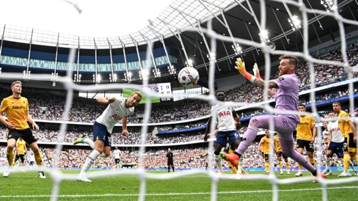 Harry Kane of Tottenham Hotspur (Photo by Clive Mason/Getty Images)