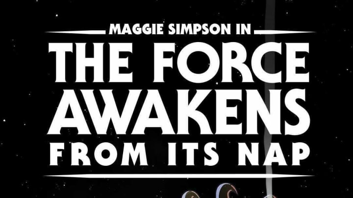 Maggie Simpson in ‘The Force Awakens From Its Nap'