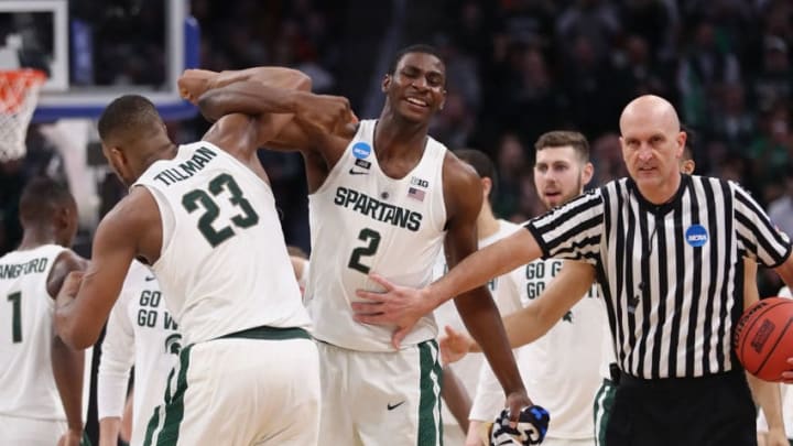 Michigan State basketball will take on Syracuse in the second round of the 2018 NCAA Tournament. (Photo by Elsa/Getty Images)