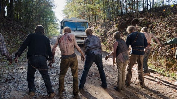Walkers in Episode 16Photo Credit: Gene Page/AMC, The Walking Dead