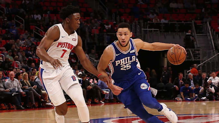 DETROIT, MI - OCTOBER 23: Ben Simmons