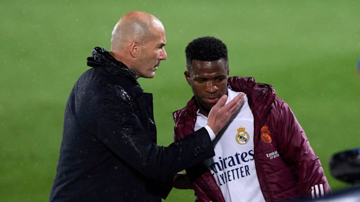 Real Madrid, Vinicius Junior, Zinedine Zidane