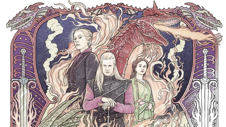 Image: House of the Dragon: The Official Coloring Book is coming/Random House Worlds