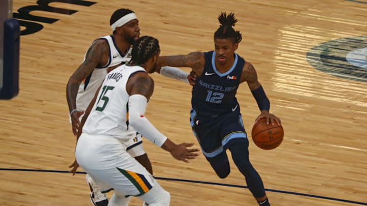 Ja Morant, Memphis Grizzlies Mandatory Credit: Petre Thomas-USA TODAY Sports