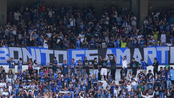 Queretaro fans will be cheering loudly for their team against the Tigres on Saturday night. (Photo by Cesar Gomez/Jam Media/Getty Images)
