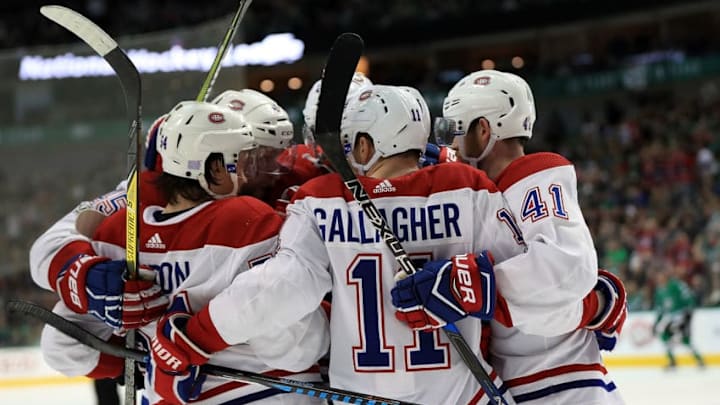 DALLAS, TX - NOVEMBER 21: Brendan Gallagher