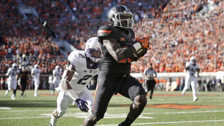 STILLWATER, OK – NOVEMBER 7 : Wide receiver James Washington