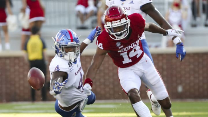 Nov 7, 2020; Norman, Oklahoma, USA; Mandatory Credit: Kevin Jairaj-USA TODAY Sports