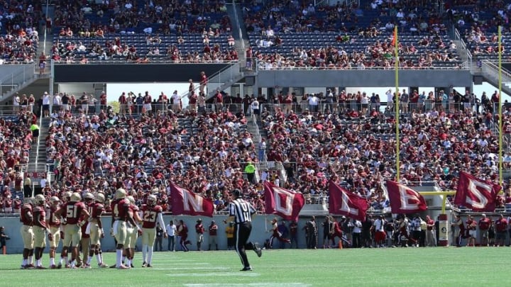 Apr 9, 2016; Orlando, FL, USA; A general view of the Florida State spring game at the Citrus Bowl. Mandatory Credit: Logan Bowles-USA TODAY Sports