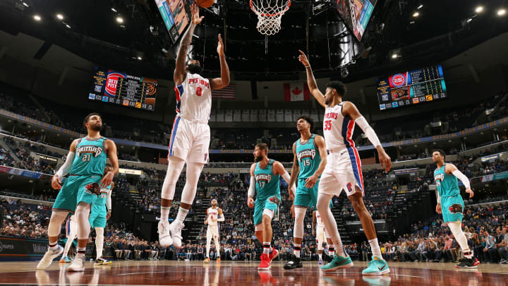 Andre Drummond #0 of the Detroit Pistons (Photo by Joe Murphy/NBAE via Getty Images)
